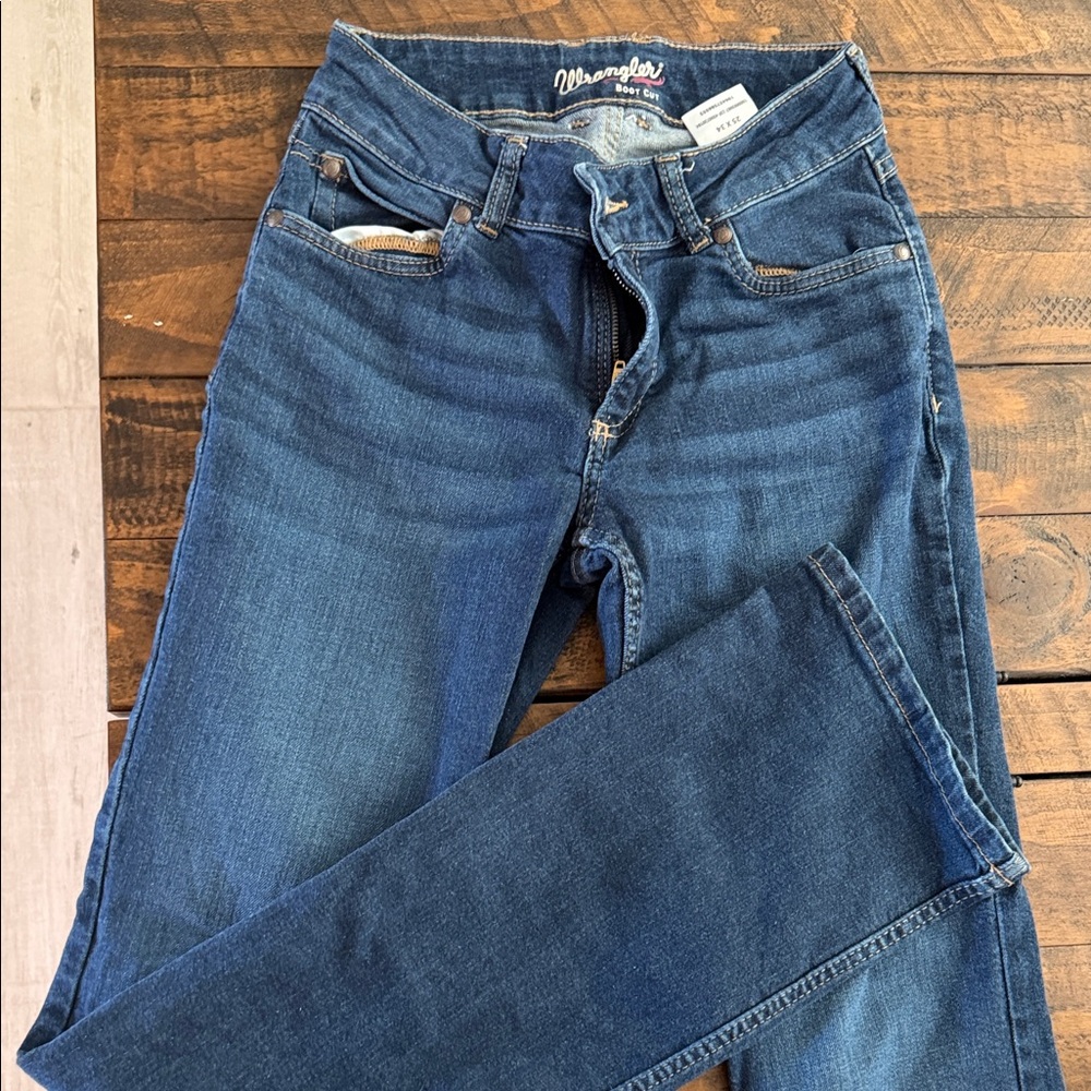 Wrangler Women's Dark Blue Jeans